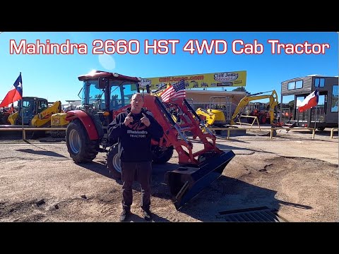 Mahindra 2600 Series 2660 HST 4WD Cab Tractor