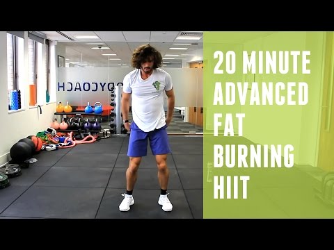 20 Minute Advanced Fat Burning HIIT Workout | The Body Coach