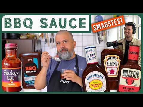 TEST AF BARBECUE-SAUCE 🔥 | 14 stk. | 