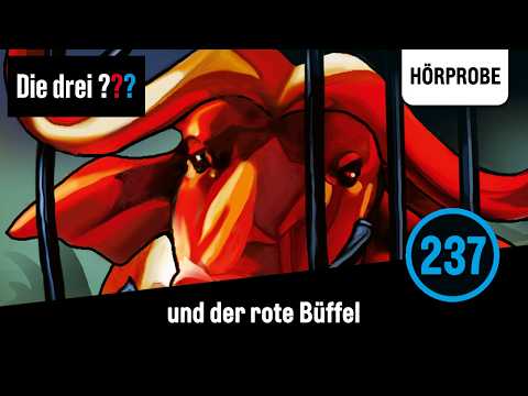 Die drei ???  Folge 237: und der rote Büffel | Hörprobe zum Hörspiel (Die drei Fragezeichen)