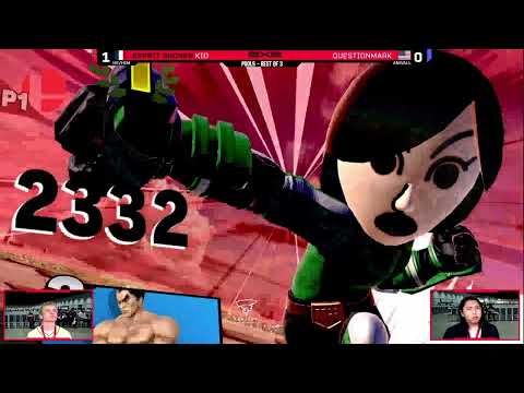 Kid (Mii Brawler) vs QuestionMark (Kazuya) - Pools  ULTIMATE SINGLES | GX2
