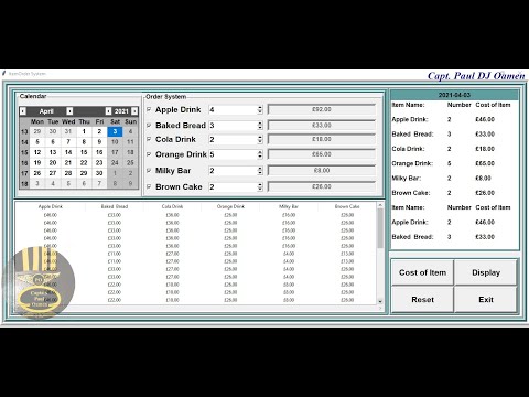 How to Create a Billing System with MySQL Database in Python - Full Tutorial