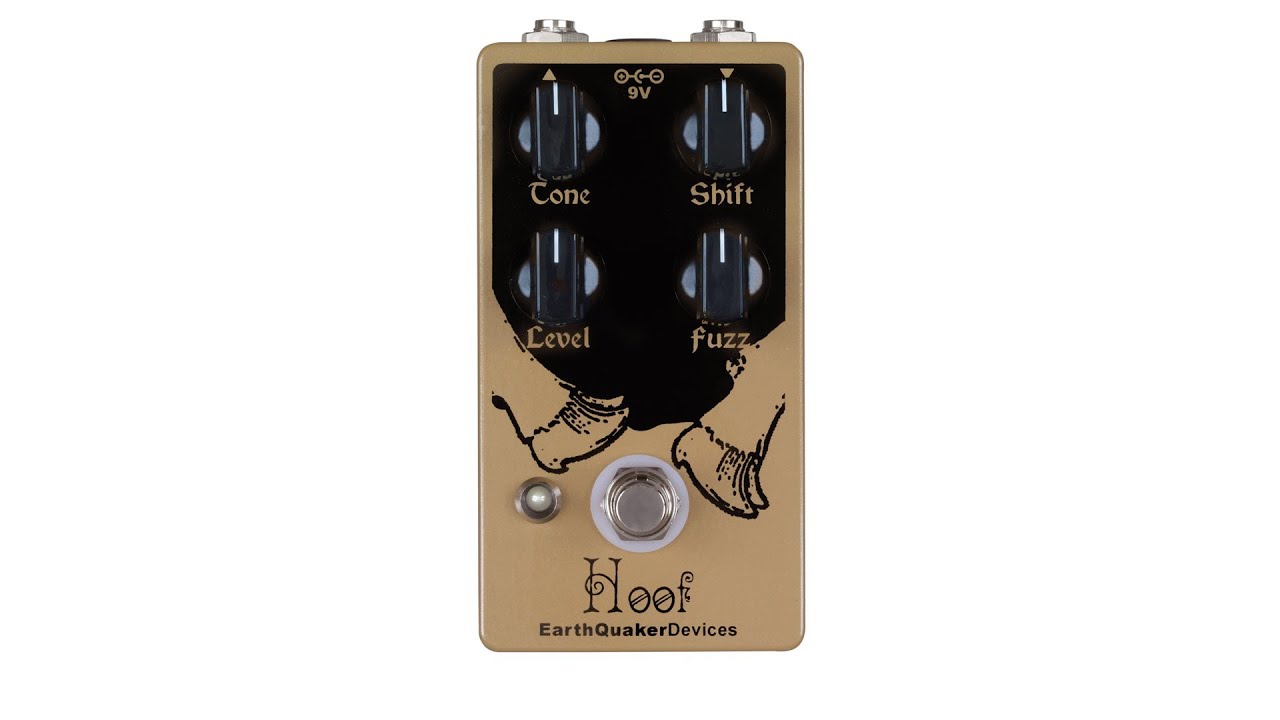 EarthQuaker Devices Hoof v2 Hybrid Fuzz Pedal