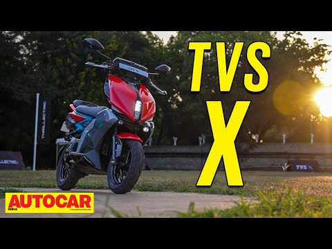 TVS X review - Is the electric scooter worth the price? | First Ride | Autocar India