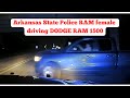 DODGE RAM from Tennessee is RAMMED by Arkansas State Police #pursuit #chase #pit