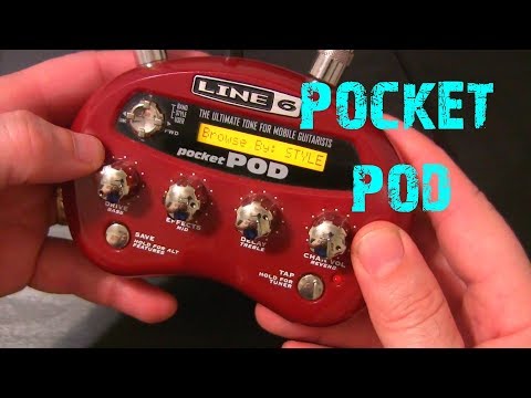 Line 6 Pocket POD Multi-Effect and Amp Modeler 2007 - Present - Red Bild 9
