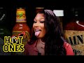 Megan Thee Stallion Turns Into Hot Girl Meg While Eating Spicy Wings | Hot Ones
