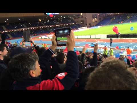 "San Lorenzo vs Auckland Marruecos copa del mundo" Barra: La Gloriosa Butteler &bull; Club: San Lorenzo