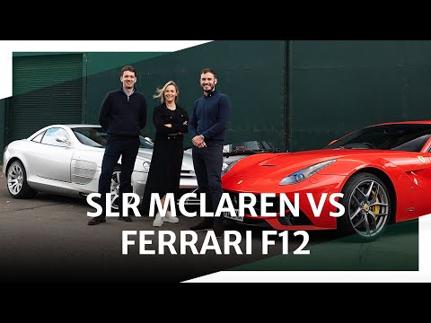 Duel: Mercedes SLR vs Ferrari F12 Berlinetta