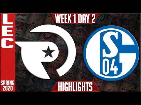 OG vs S04 Highlights | LEC Spring 2020 W1D2 | Origen vs Schalke 04