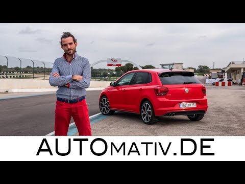 VW Volkswagen Polo GTI 2018 (2.0l, 200 PS) im Fahrbericht - Rennstrecke, 0-100, Test