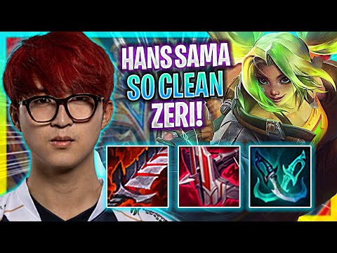 HANS SAMA IS SO CLEAN WITH ZERI! | G2 Hans Sama Plays Zeri ADC vs Tristana! | Preseason 2023