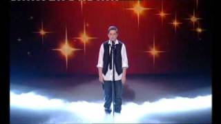 LIAM McNALLY SINGS YOU RAISE ME UP FOR BRITAIN'S GOT TALENT SEMI FINAL