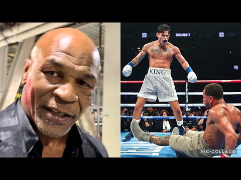 MIKE TYSON REACTS TO RYAN GARCIA BEATING DEVIN HANEY “IT WAS BEAUTIFUL, I WANT TO SEE THE REMATCH!”