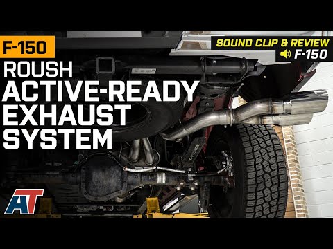 2021-2022 F-150 Roush Active-Ready Single Exhaust System with Polished Tips Review & Sound Clip