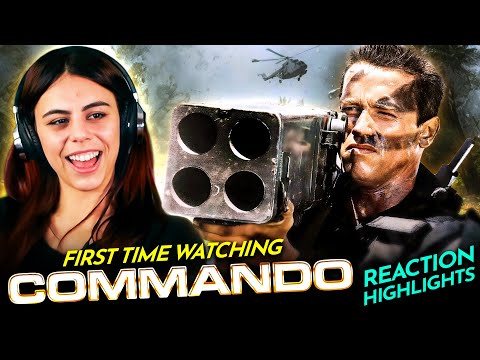 Leia goes COMMANDO (1985) Movie Reaction FIRST TIME WATCHING