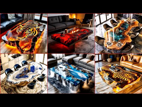 Top 100 Epoxy Tabletop Design Ideas 2025: Stunning Resin River Tables: Epoxy Dining Table Designs
