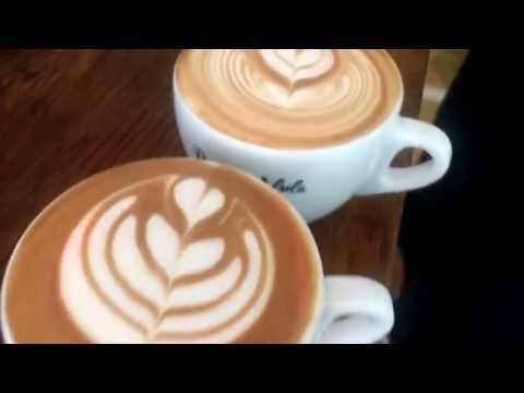 ラテアートの作り方 (How to make latte art)