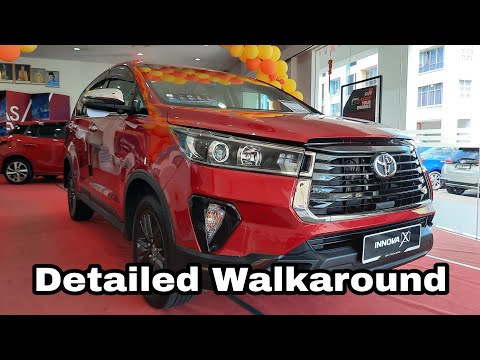 2021 Toyota Innova X Facelift Detailed Walkaround