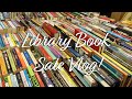 Library Book Sale Vlog!