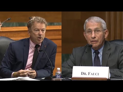 Rand Paul Questions Fauci on Wuhan Lab and Gain of Function Research 5/11/2021