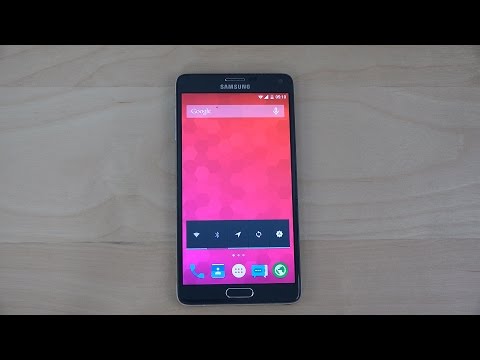 Samsung Galaxy Note 4 Android 5.0 Lollipop - Review (4K)