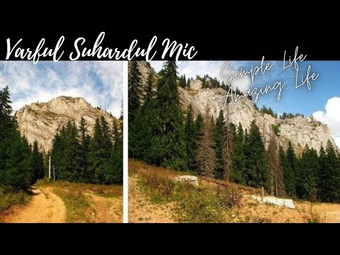 Vârful Suhardul Mic 1345m de la Lacul Roșu Munții Hășmaș , traseu retragere Via Ferrata Wild Ferenc