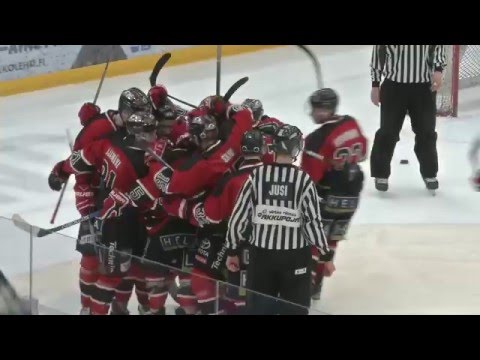 Ässät - Blues 3-2, 19.3.2016 - Maalikooste, A-Nuoret