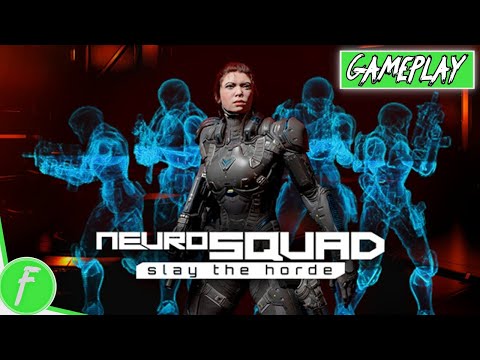 NeuroSquad Slay The Horde Gameplay HD (PC) | NO COMMENTARY