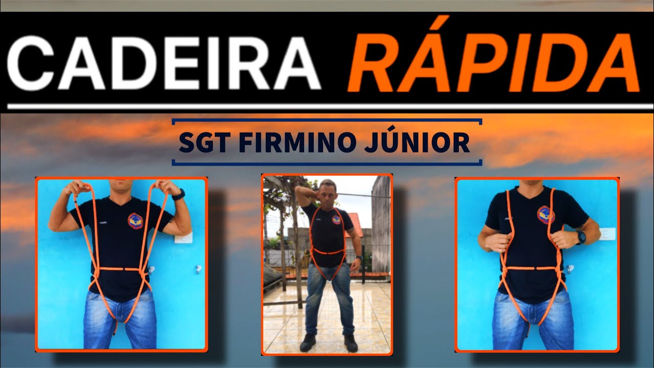 Cadeira Rápida - Saiba como confeccionar uma cadeira rápida utilizando corda