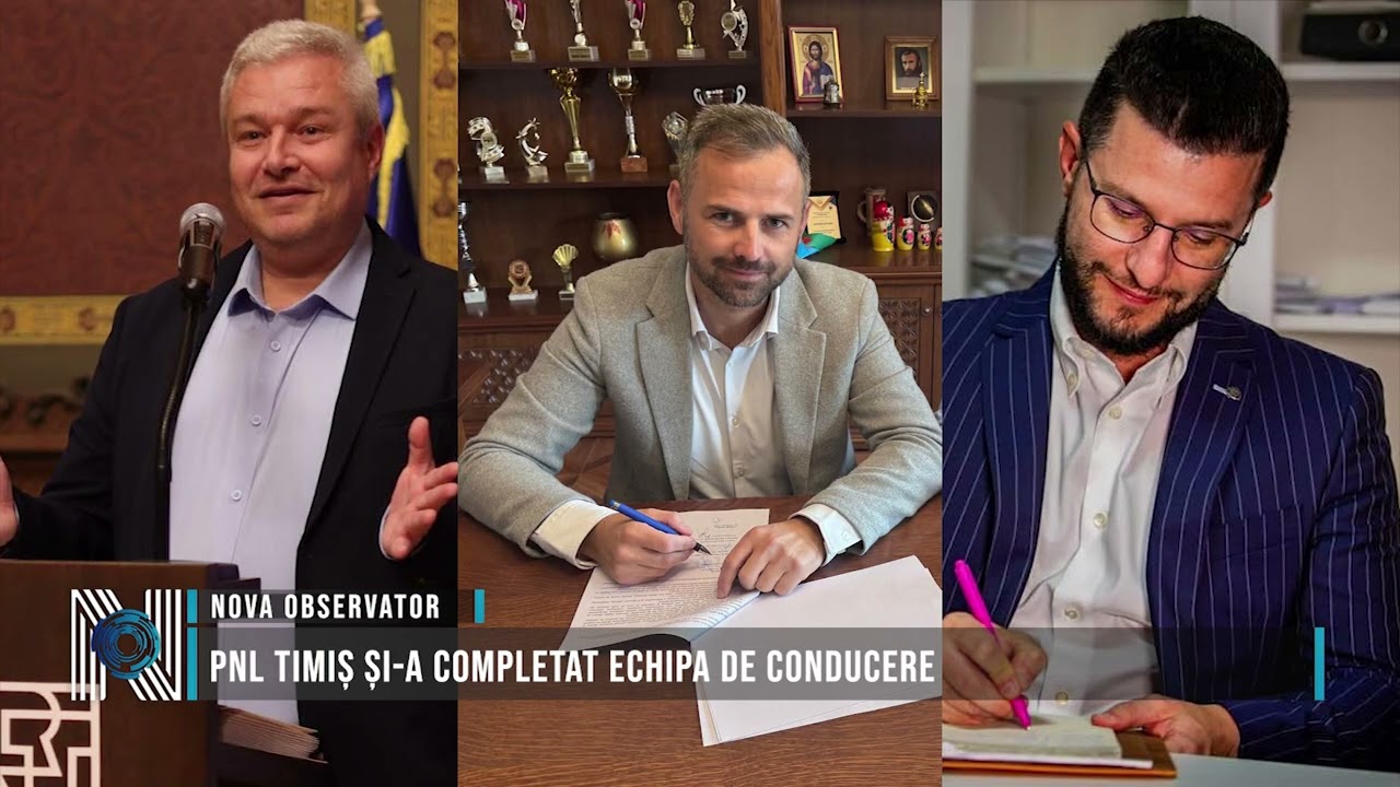 PNL Timiș și-a completat echipa de conducere