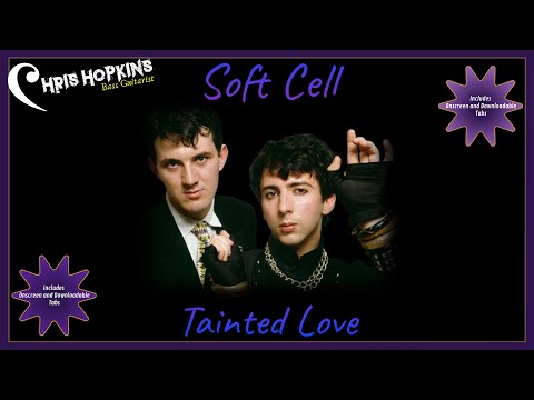 EP 99 Soft Cell - Tainted Love - Bass Cover (includes onscreen and downloadable tab)