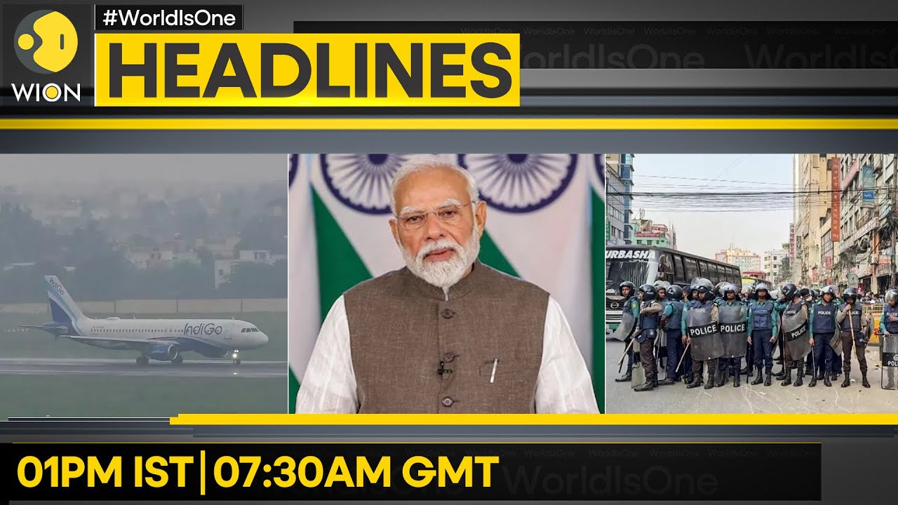 PM Modi: India Top Destination for Investment | Dense Fog Delays 250 Flights at Delhi Airport | WION