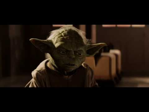 Star Wars Episode I - The Phantom Menace. Yoda Allows Kenobi To Train Anakin. 4K ULTRA HD.