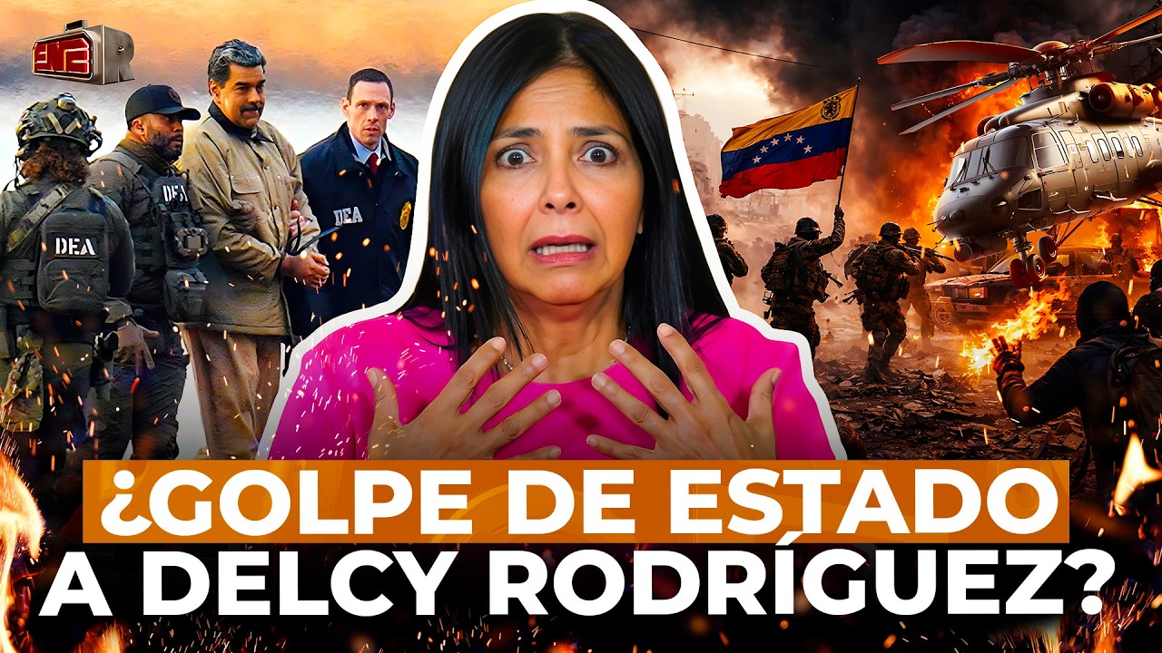¿GOLPE DE ESTADO A DELCY RODRÍGUEZ? CAOS EN VENEZUELA TRAS CAPTURA DE MADURO