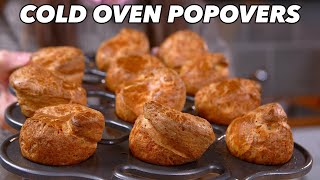 My New Favourite Cold Oven Popovers Recipe - Old Cookbook Show