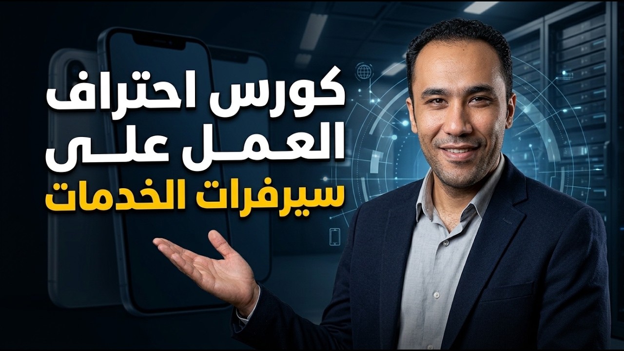 كورس العمل على سيرفرات الخدمات .. مقدمة وتوضيح وتعريف بمحتويات الكورس