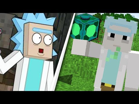 RICK AND MORTY MINECRAFT