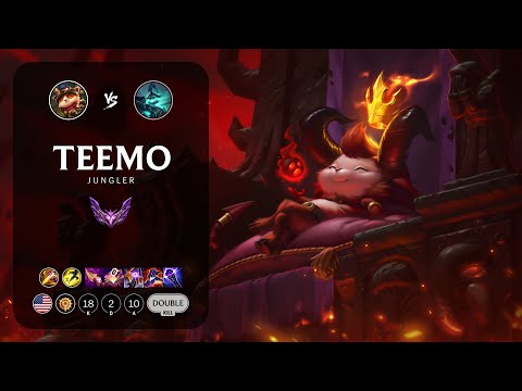 Teemo Jungle vs Hecarim - NA Master Patch 13.13