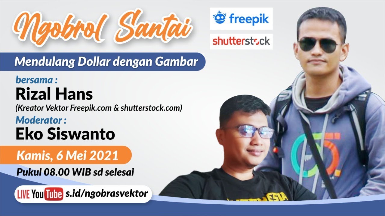 Mendulang Dollar dengan Gambar di freepik & shutterstock