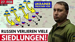 Ukrainische Sturmverbände DRÄNGEN Russen aus der Dnipropetrowsk Oblast ZURÜCK, 2 Treffer in Luhansk!