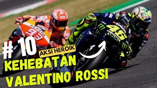 Download lagu AKSI HEROIK🔥 10 KEHEBATAN VALENTINO ROSSI mp3
