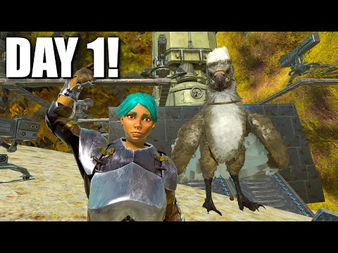 A NEW DAY 1 START ON A FRESH MESA WIPE! - MESA - ARK Survival Evolved