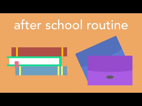 after school routine 2016