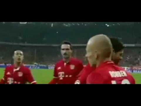 Arjen Robben & first Goal & Bayern Munich VS Arsenal 1-0 & 15/2/2017 HD