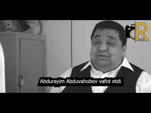 Abduraim Abduvahobov (shum bola ) vafot etdi batafsil 👆