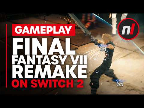 Final Fantasy VII Remake Switch 2 Gameplay