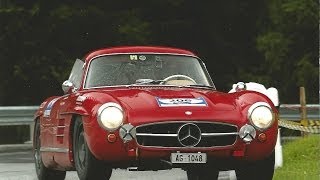 preview picture of video 'Arosa Classic Car 2012 - Mercedes Benz 300SL Flügeltür-Coupé'