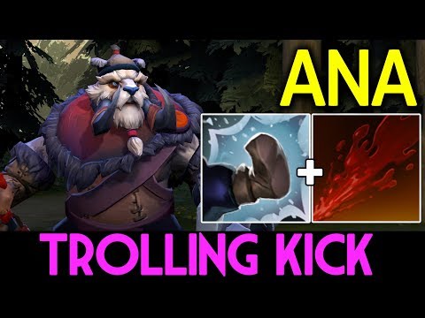 ANA Dota 2 [Tusk] Trolling Walrus Kick + Rupture