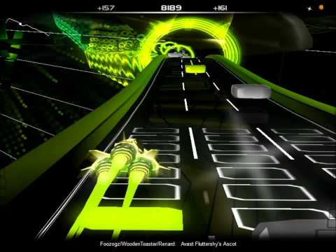 Audiosurf - Foozogz vs. Wooden Toaster - Avast Fluttershy's Ascot Ironmode 99.9% Perfect Run